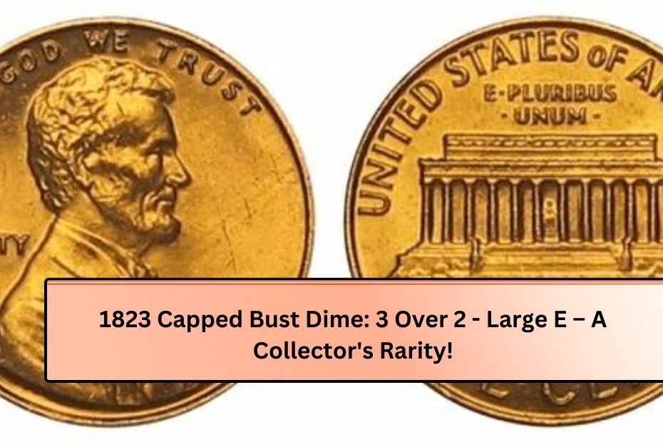 1823 Capped Bust Dime: 3 Over 2 - Large E – A Collector's Rarity!