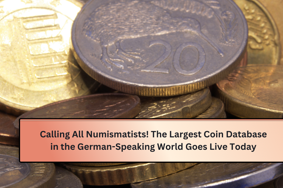 Calling All Numismatists! The Largest Coin Database in the German-Speaking World Goes Live Today