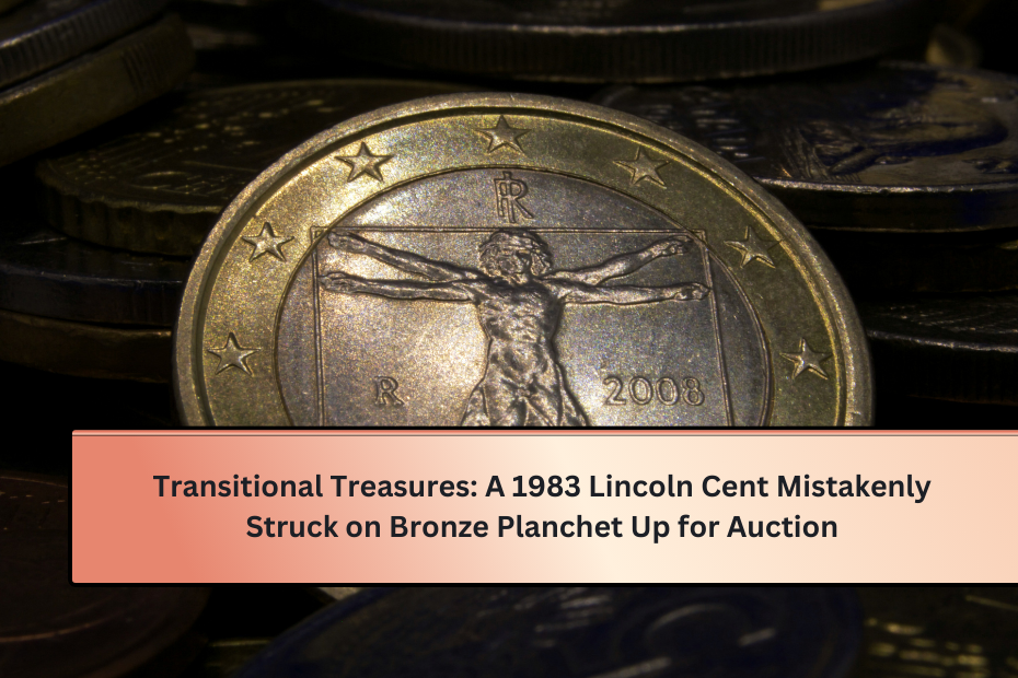 Transitional Treasures A 1983 Lincoln Cent Mistakenly Struck on Bronze Planchet Up for Auction